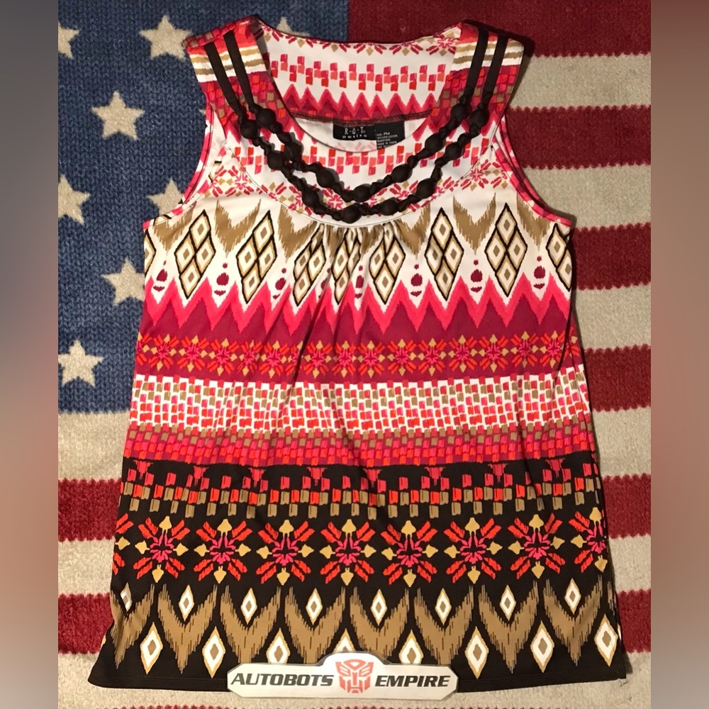 NWOT Vintage Womens R.Q.T PETITE PM Dress MP rlpc rlx Lauren rl coach Kors Beach